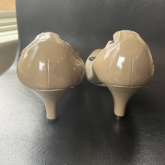 Bally High heel Styleflex pumps-Tan/Beige Made In Switzerland-5.5 - Picture 6 of 10